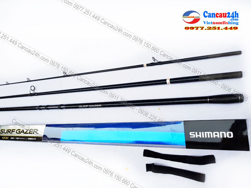 Cần câu 3 khúc shimano SURF GAZER 425BX - BH 12 Tháng